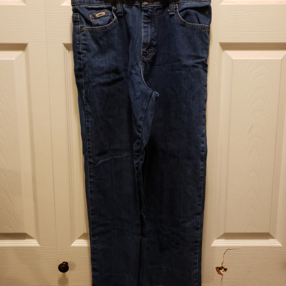 Lee Relaxed Straight Leg Jeans Size 6 Long
